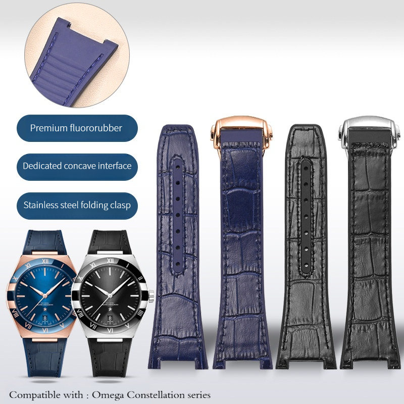 Omega Watch Constellation - Für die Omega Constellation-Serie: Echtes Rindsleder