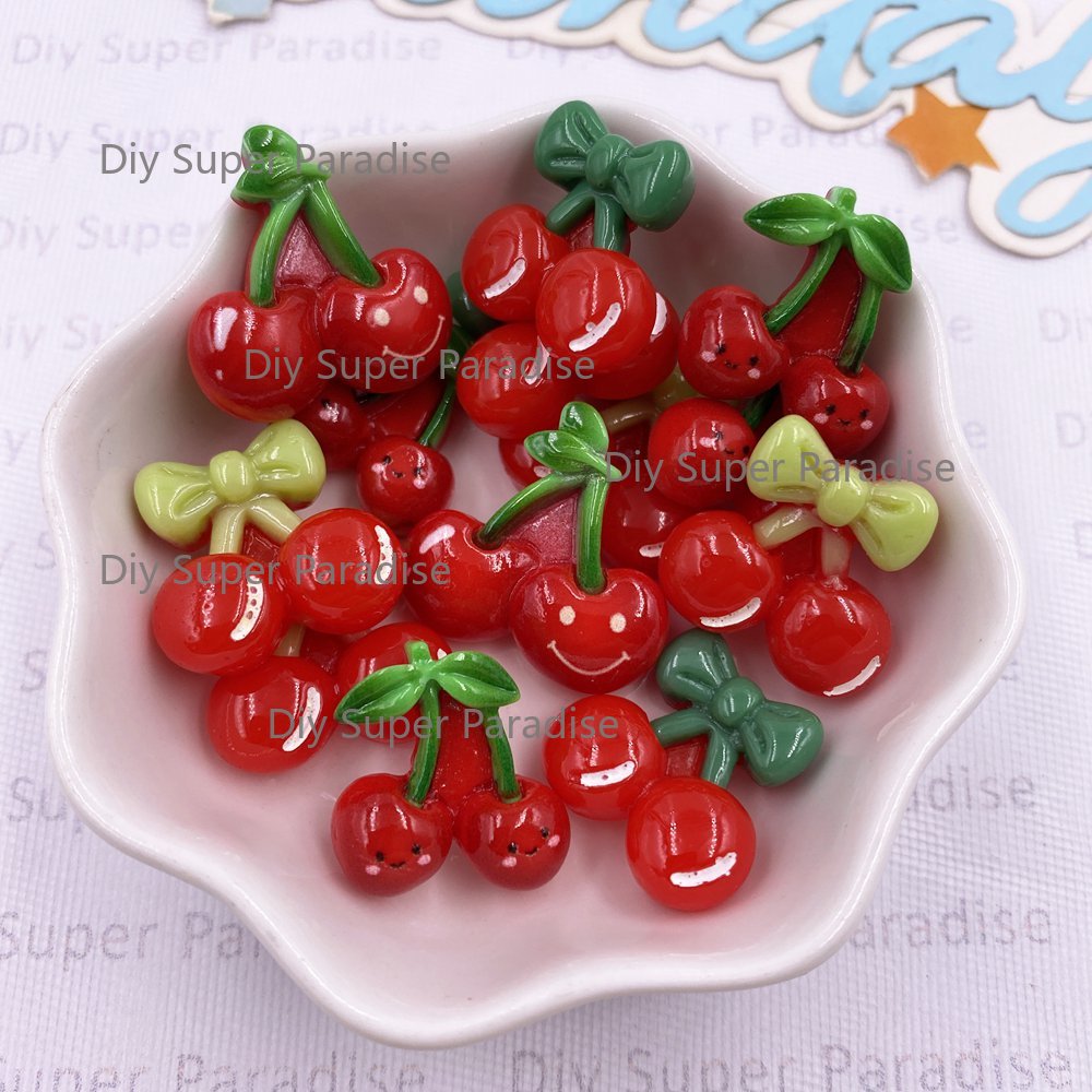 Paradise Jewelry & Watches Dolphin Mall - 16 Stück bunte Kawaii Cartoon Bowknort