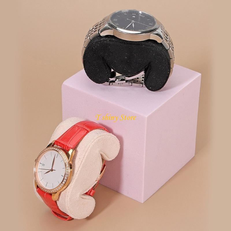 Jewelry And Watches Exhibition - N58F Elegantes Hirschhautkissen für Schmuck zeigt