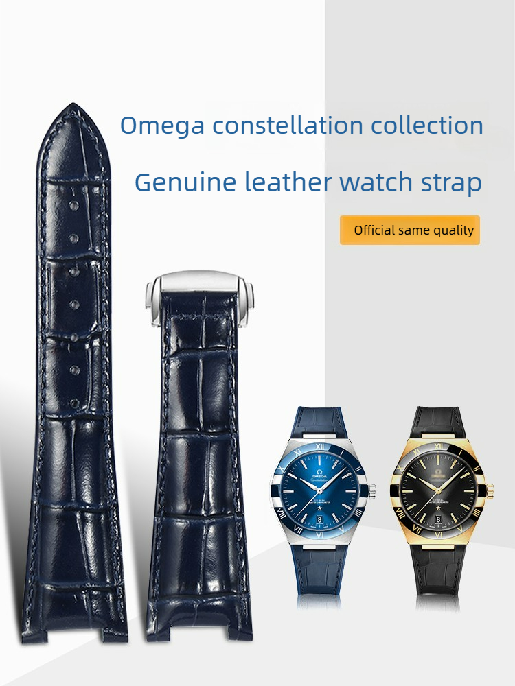 Omega Watch Constellation - Uhrenarmband aus Leder für Herren, geeignet