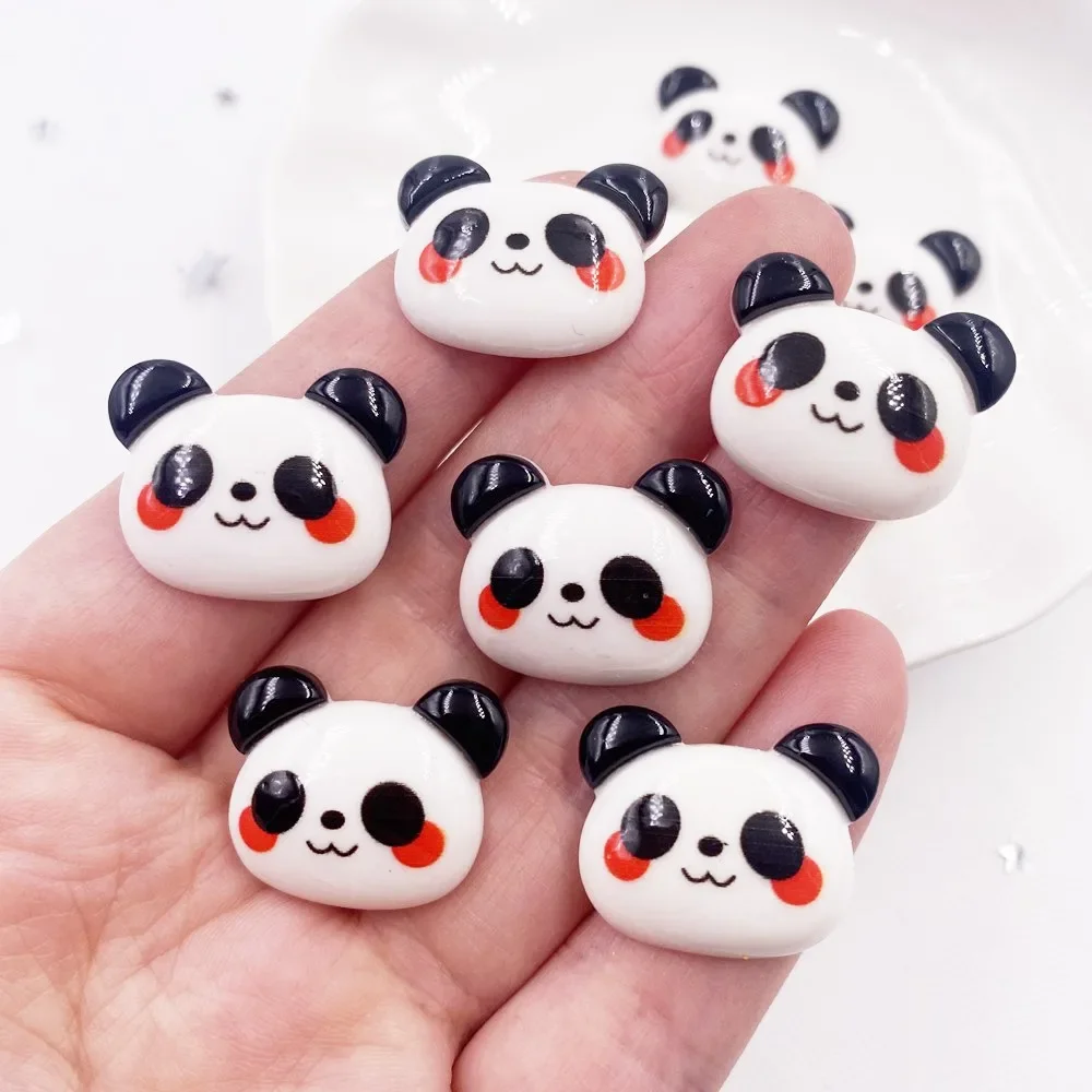 Paradise Jewelry & Watches Dolphin Mall - 12PCS Kawaii Bunte Harz Schwarz weiß