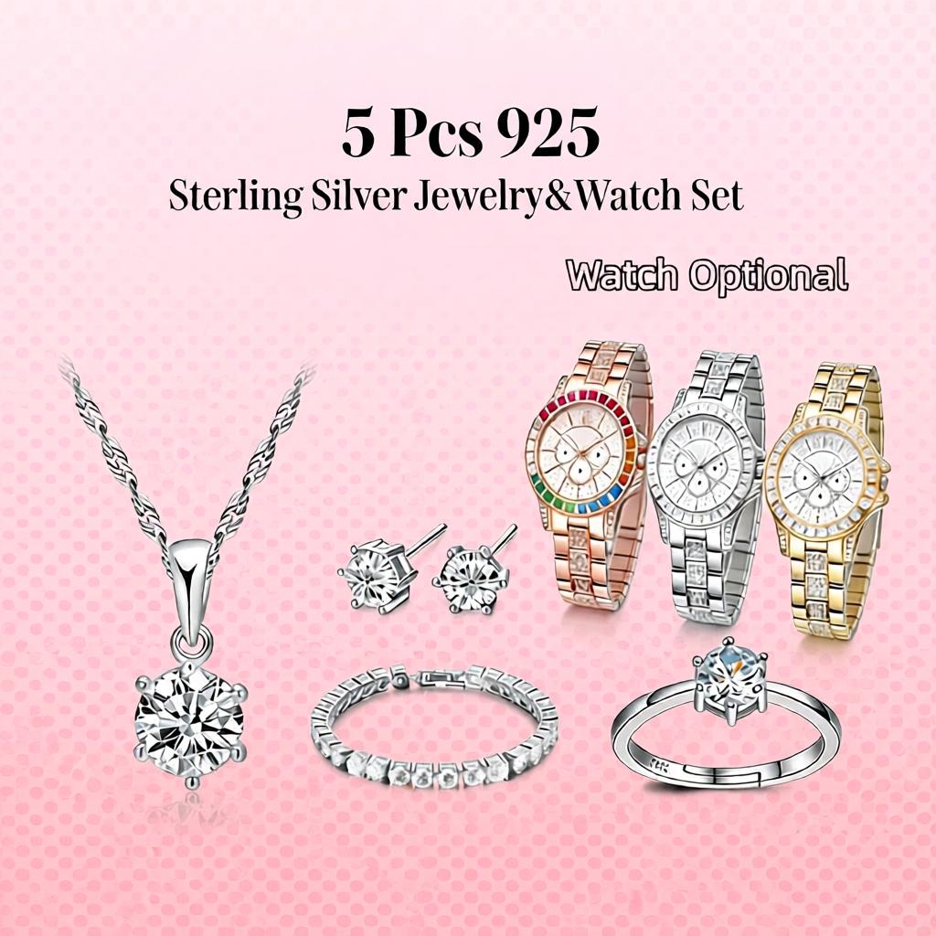 Hübsches 925er Sterlingsilber- – Best Jewelry Watches Women Bewertung und Preis
