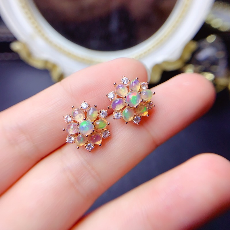 Ohrstecker aus 925er-Sterlings – Opal Earrings Dangle Bewertung und Preis
