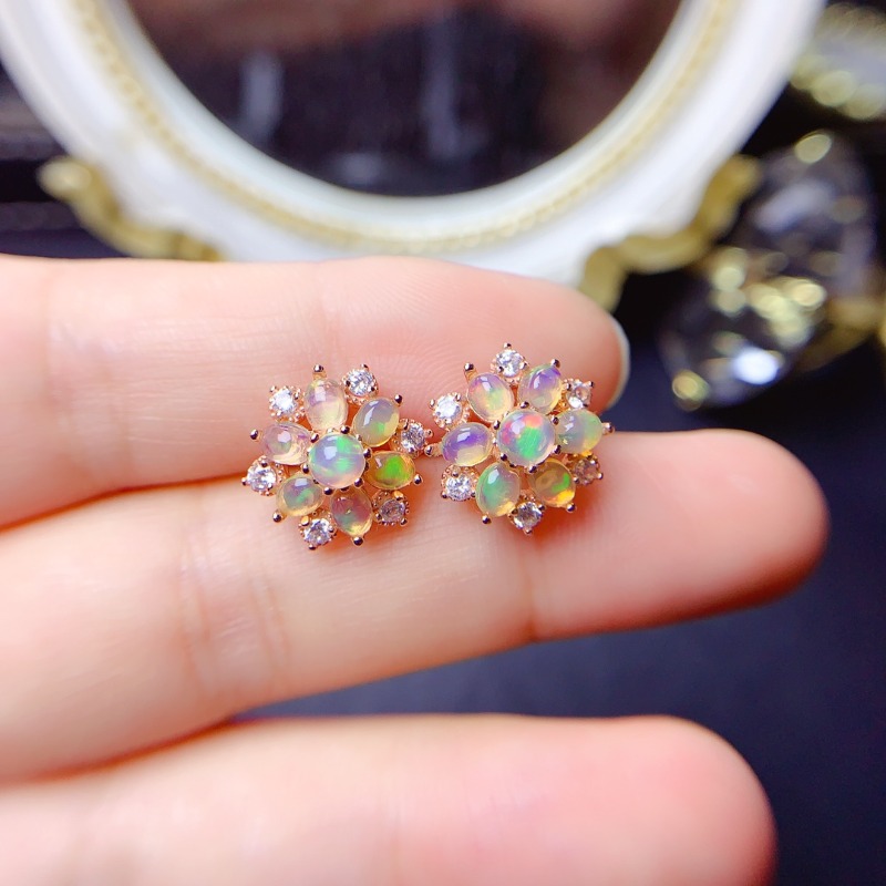 Ohrstecker aus 925er-Sterlings – Opal Earrings Dangle Bewertung und Preis