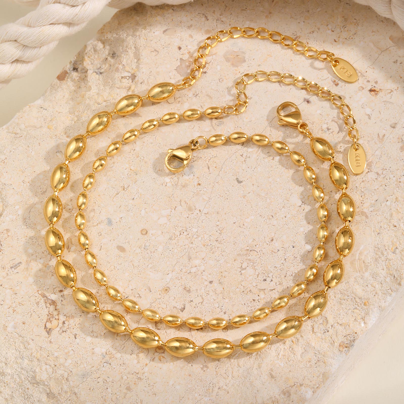 Fußkettchen aus Edelstahl mit  – Jc Jewelry & Watches Photos Bewertung und Preis