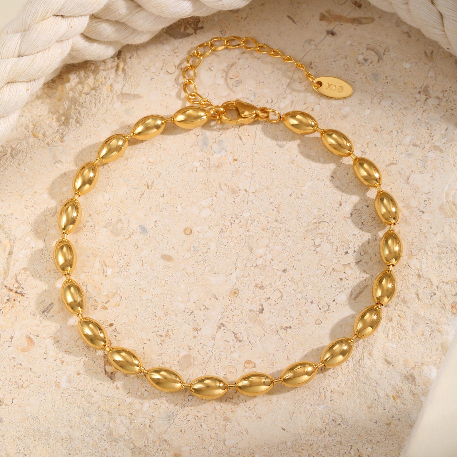 Fußkettchen aus Edelstahl mit  – Jc Jewelry & Watches Photos Bewertung und Preis