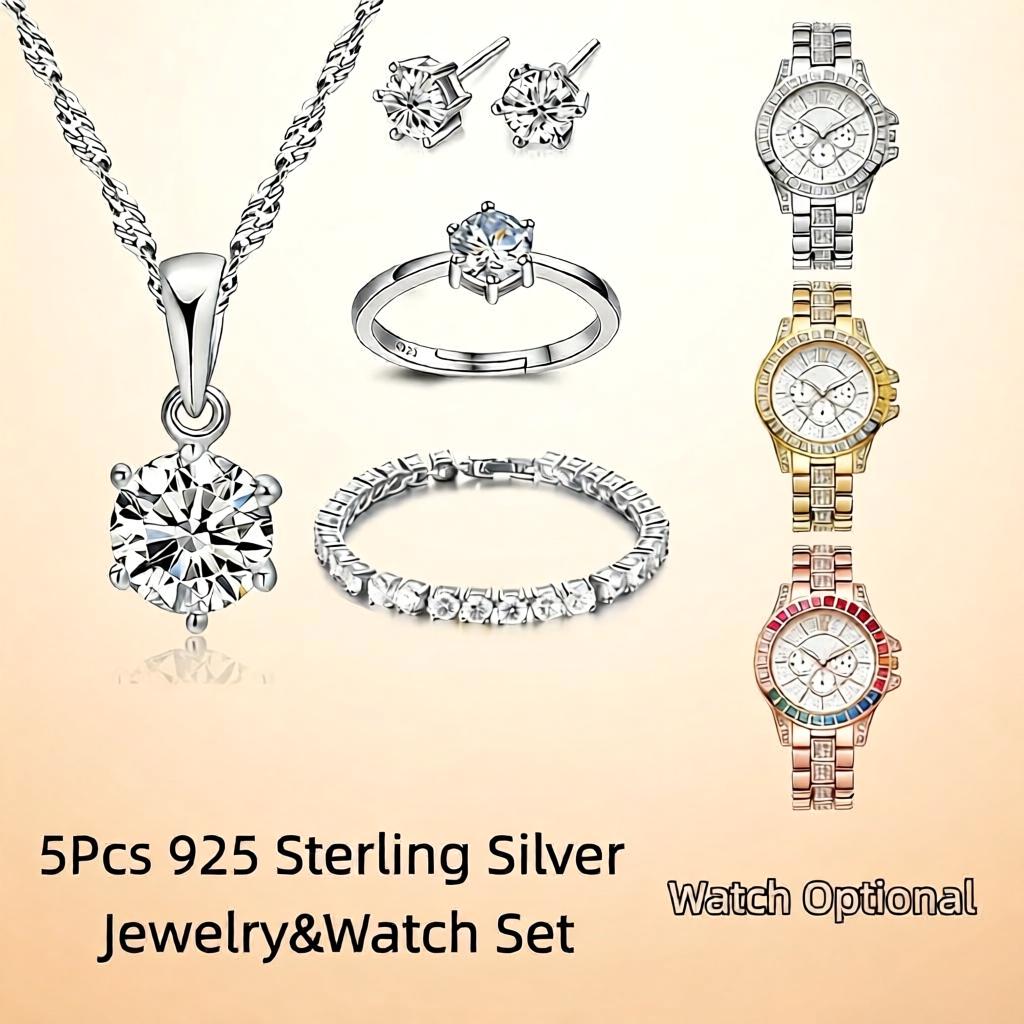 Exquisites 925 Sterling Silber – Best Jewelry Watches Women Bewertung und Preis