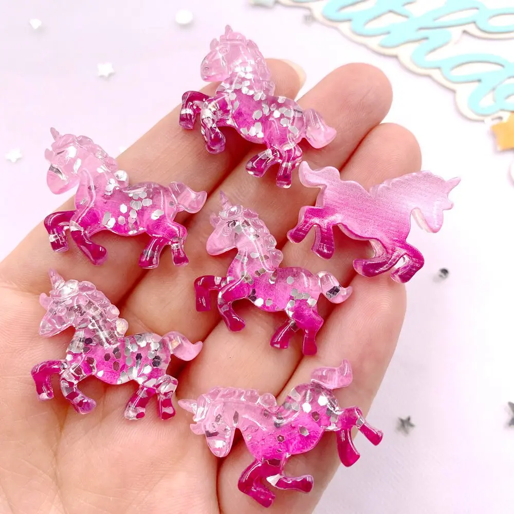 6PCS Bunte Harz Glitter 3D Ein – Paradise Jewelry & Watches Dolphin Mall Bewertung und Preis