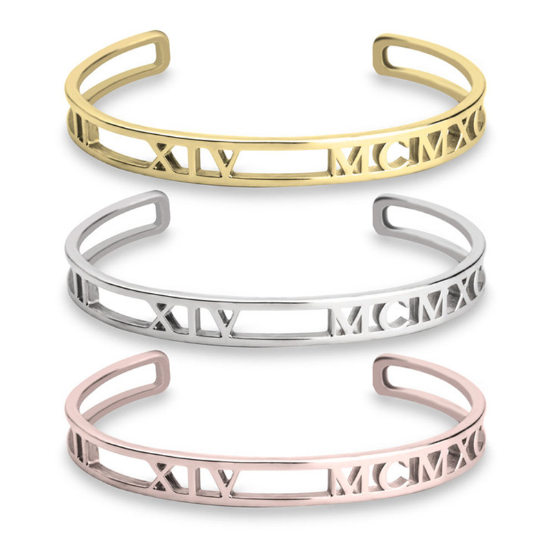 Personalisierte benutzerdefini – Cuff Bangle Bracelet Bewertung und Preis
