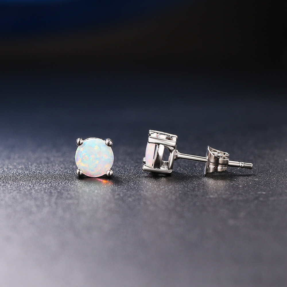 Einfache Damen-Ohrstecker mit  – Opal Earrings Dangle Bewertung und Preis