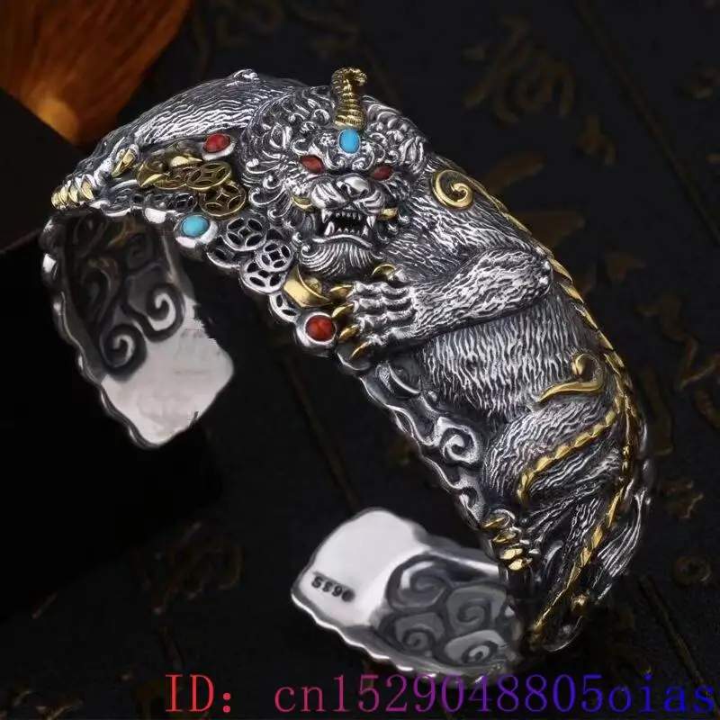 Lucky Pixiu Tiger Armband, nat – Cuff Bangle Bracelet Bewertung und Preis