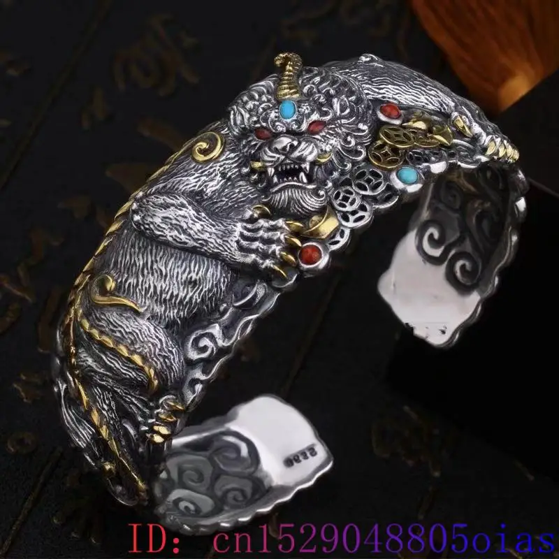 Lucky Pixiu Tiger Armband, nat – Cuff Bangle Bracelet Bewertung und Preis