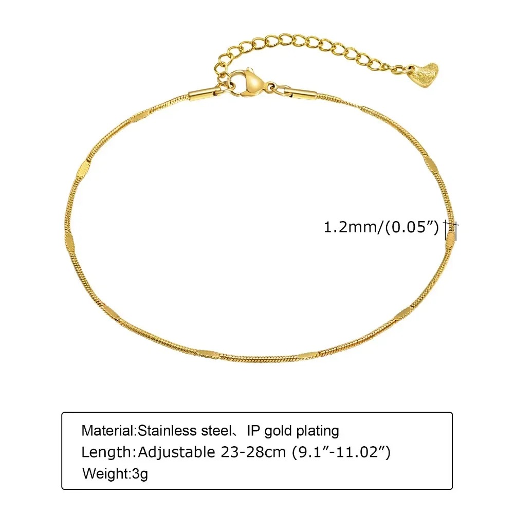 Damen Zierliche Flache Schlang – Jc Jewelry & Watches Photos Bewertung und Preis