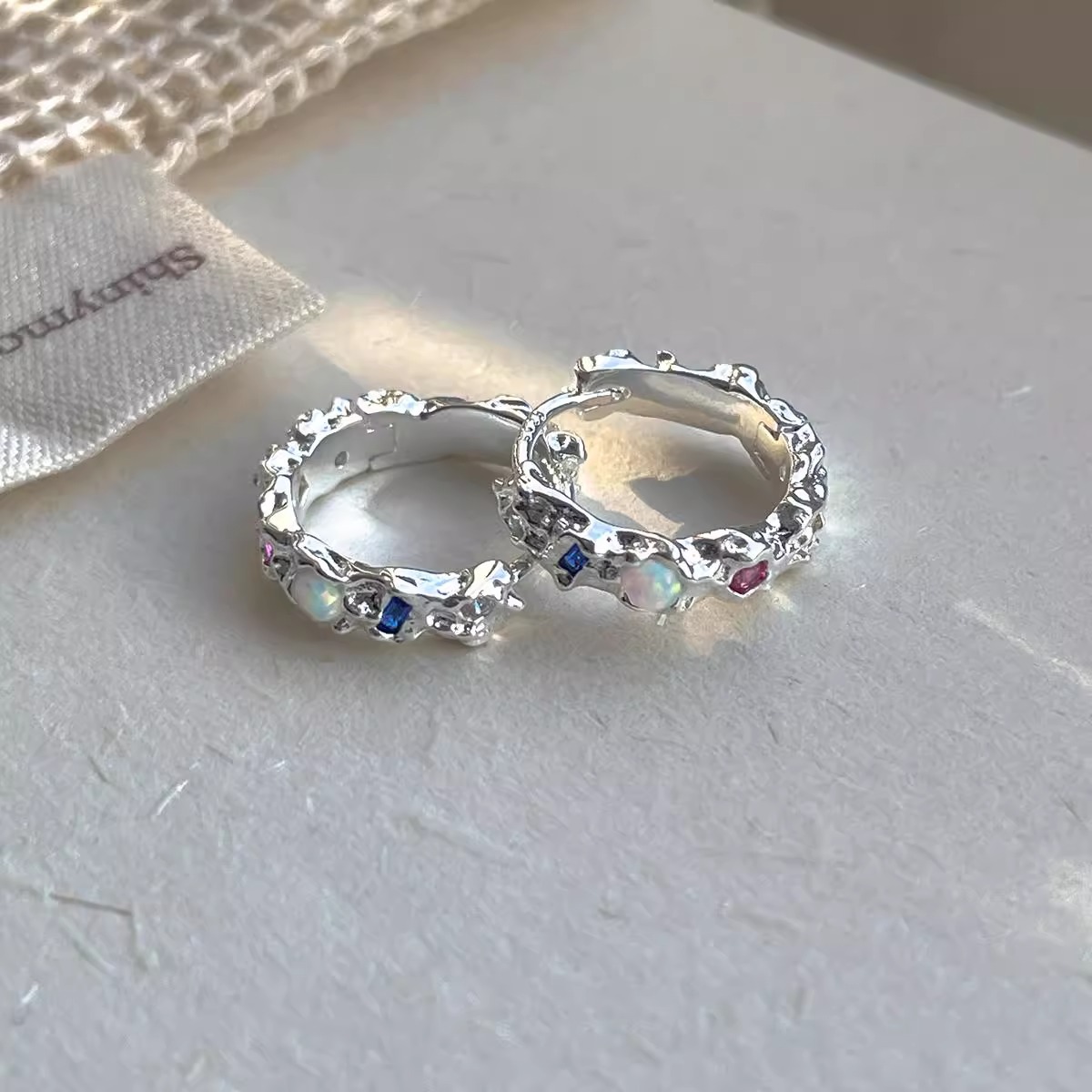 925 Sterling Silber Opal Creol – Opal Earrings Dangle Bewertung und Preis