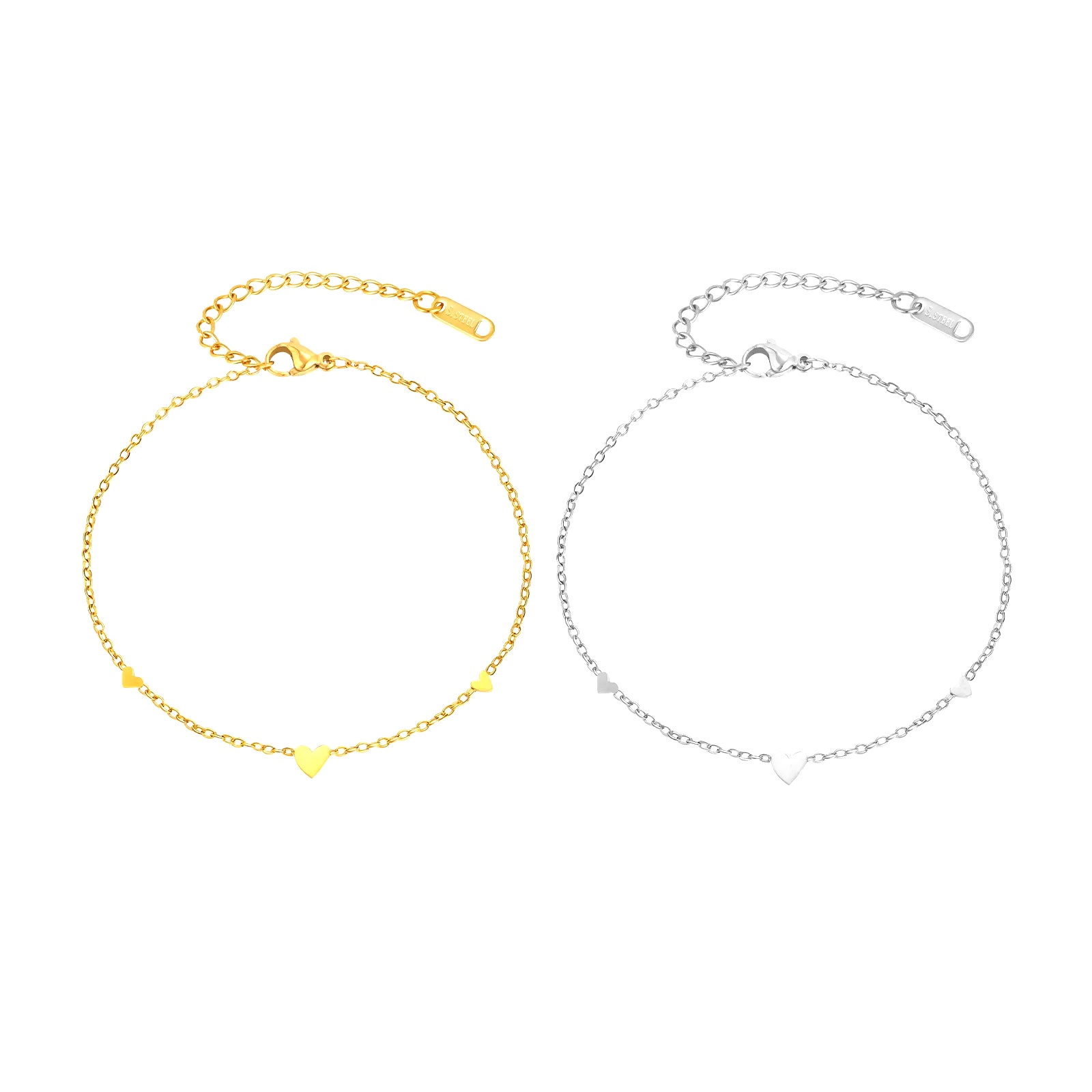 Edelstahl Herz-Fußkettchen für – Jc Jewelry & Watches Photos Bewertung und Preis