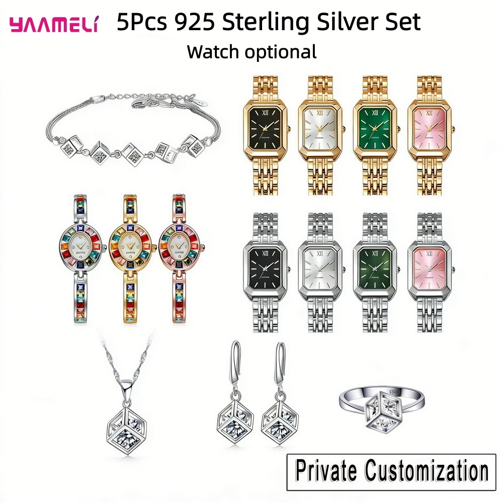 Luxuriöses 925er Sterlingsilbe – Best Jewelry Watches Women Bewertung und Preis
