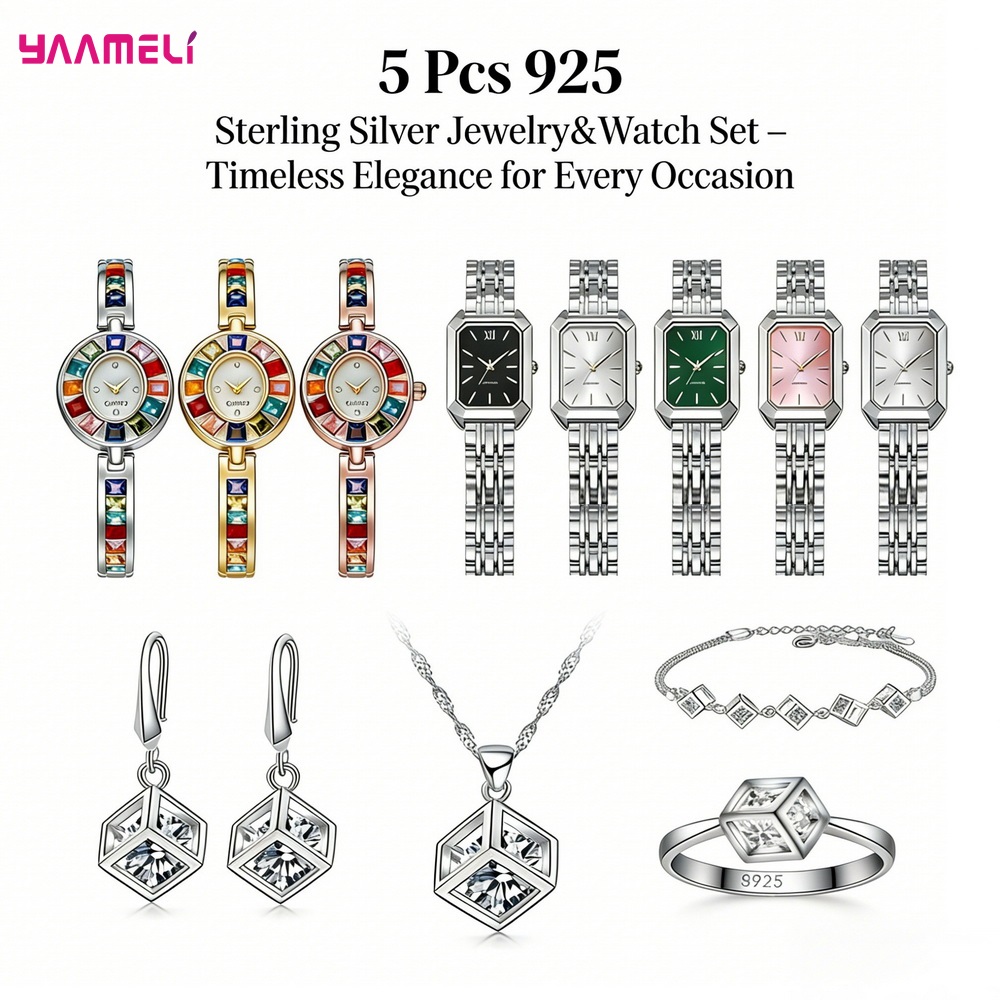 Luxuriöses 925er Sterlingsilbe – Best Jewelry Watches Women Bewertung und Preis