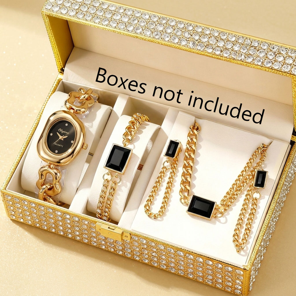 5-teiliges Modisches Unregelmä – Jewelry Box Watches Bracelets Bewertung und Preis