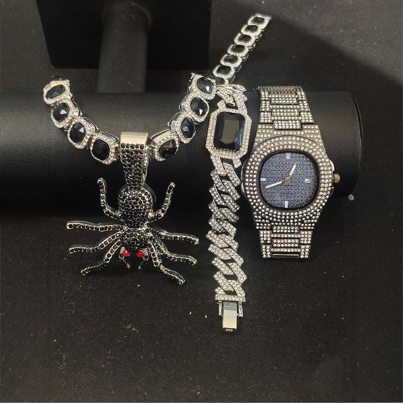 Hip-Hop-Schmuckset für Herren  – Icebox Jewelry Watches Bewertung und Preis