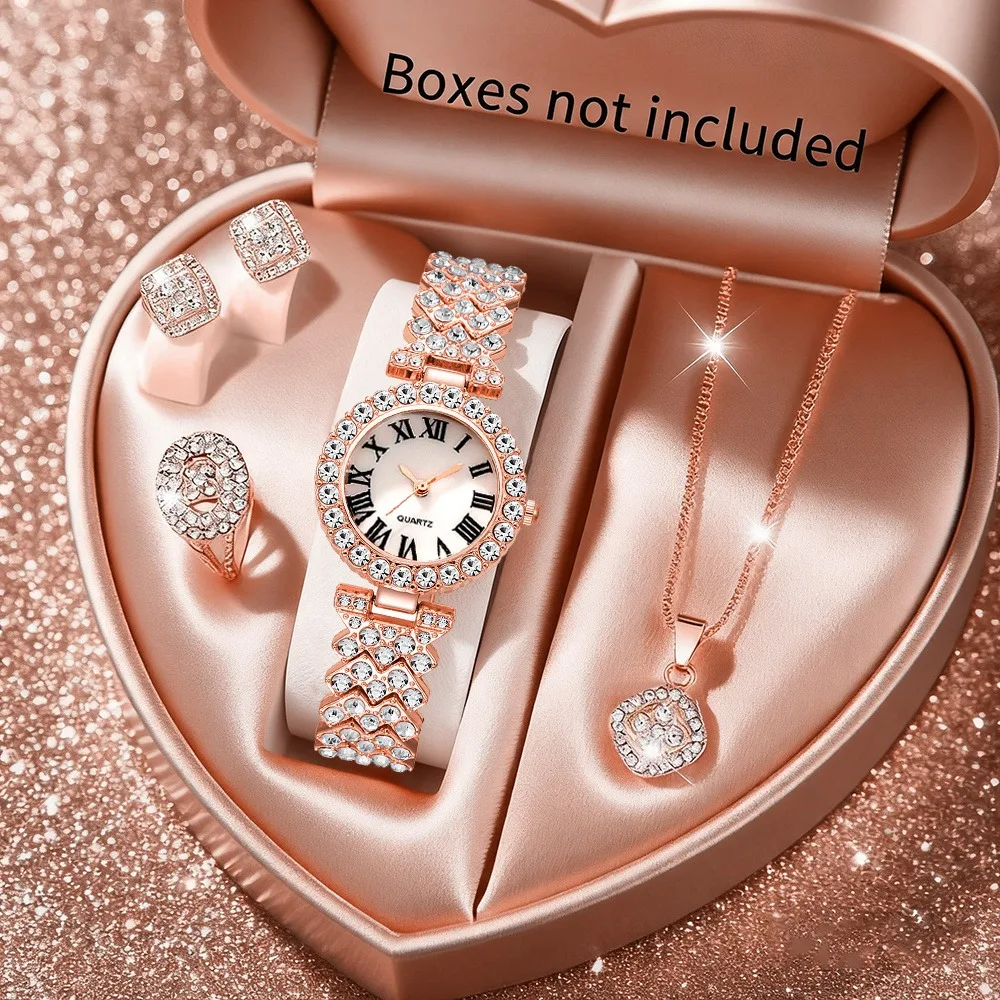 2026 5-teiliges Elegantes Stra – Jewelry Box Watches Bracelets Bewertung und Preis
